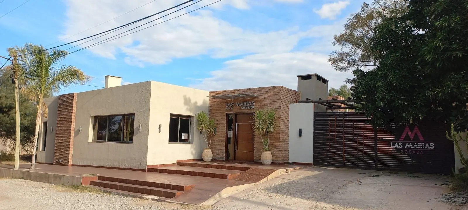 Front of Posada Las Marías in Chilecito